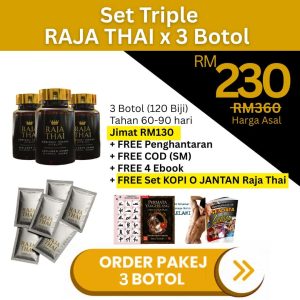 Raja Thai triple Raja Thai Kapsul Triple